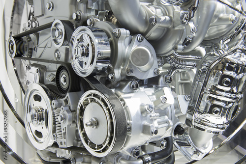 A fragment of the engine