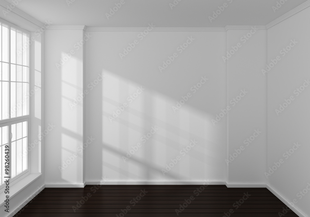 Fototapeta premium 3d rendered interior.
