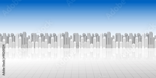 palazzi, edifici, case, skyline, immobiliare