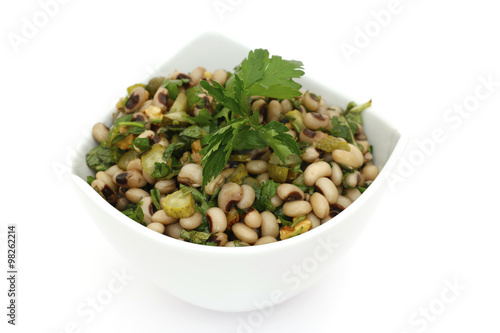 Dry bean salad