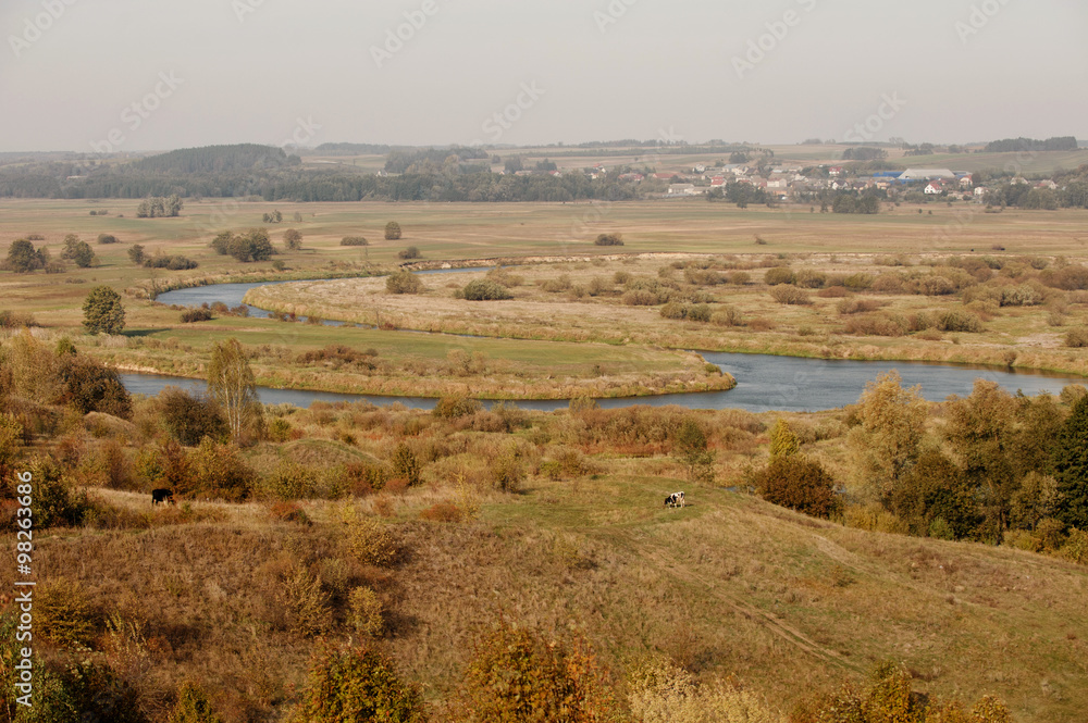 Fototapeta premium river Valley