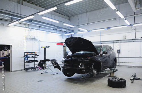 Fotografie Car repair shop
