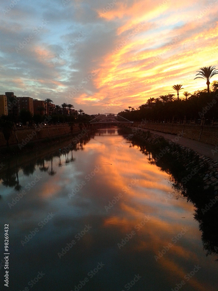 Fototapeta premium Río de Murcia