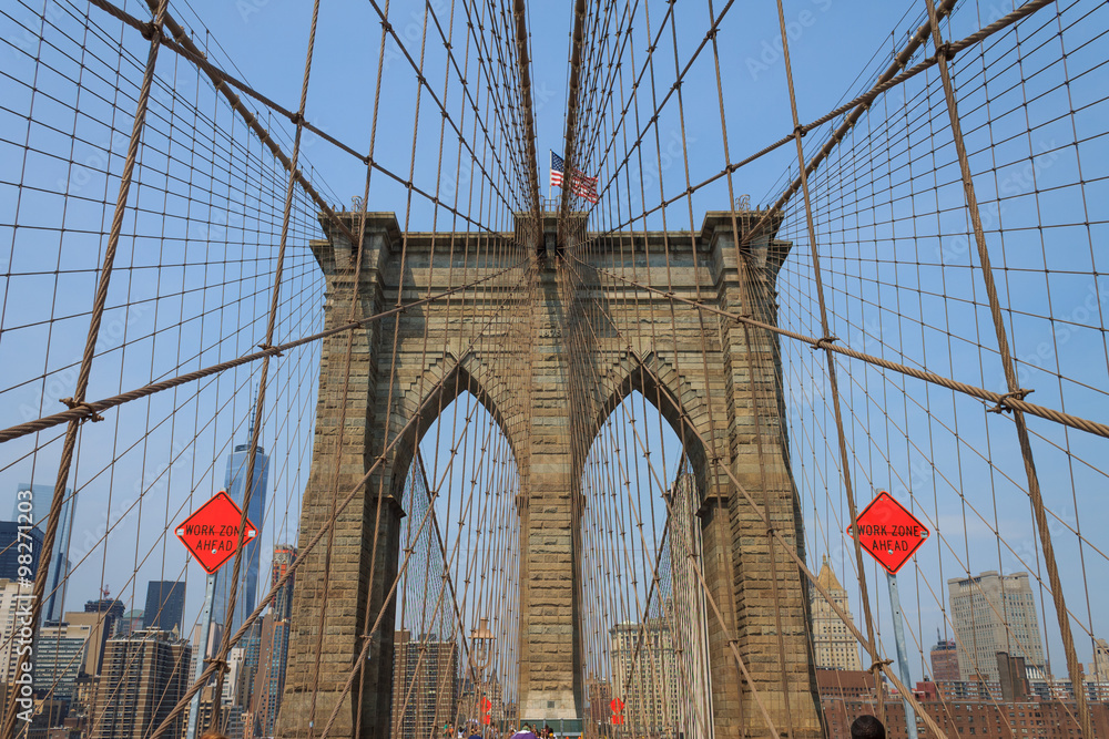 Fototapeta premium Brooklyn Bridge, New York, USA
