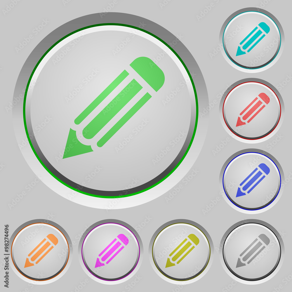 Pencil push buttons Pencil push buttons