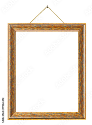 Принти на полотні Retro frame on rope