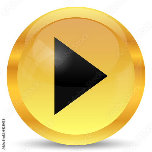 Free Download Play sign icon - GFXLoad