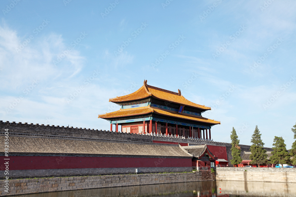 China's building of Beijing the imperial palace China's building of Beijing the imperial palace
