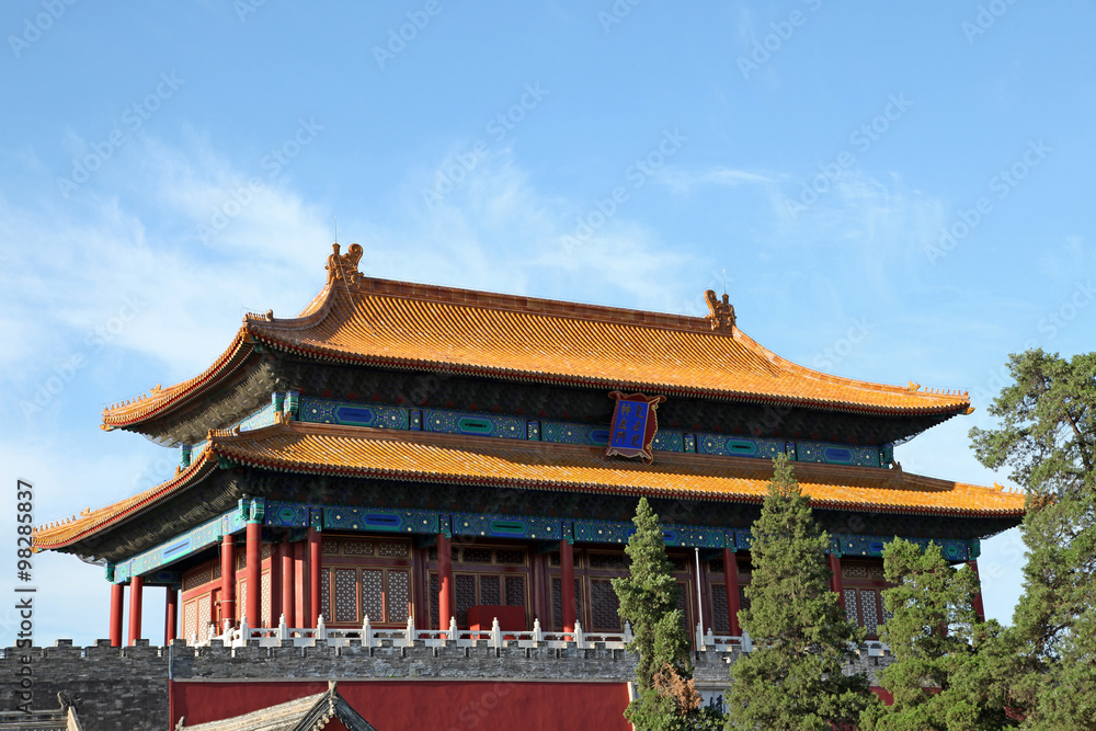 China's building of Beijing the imperial palace China's building of Beijing the imperial palace