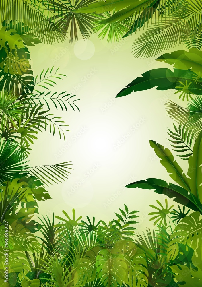 Exotictropical background 
