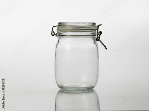 clear container