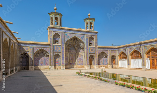 Nasir al-Mulk Mosque inner courtyard
