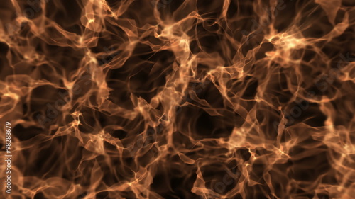 Wall of Rising Flames (24fps). A wall of CG fire rises and engulfs the frame. photo