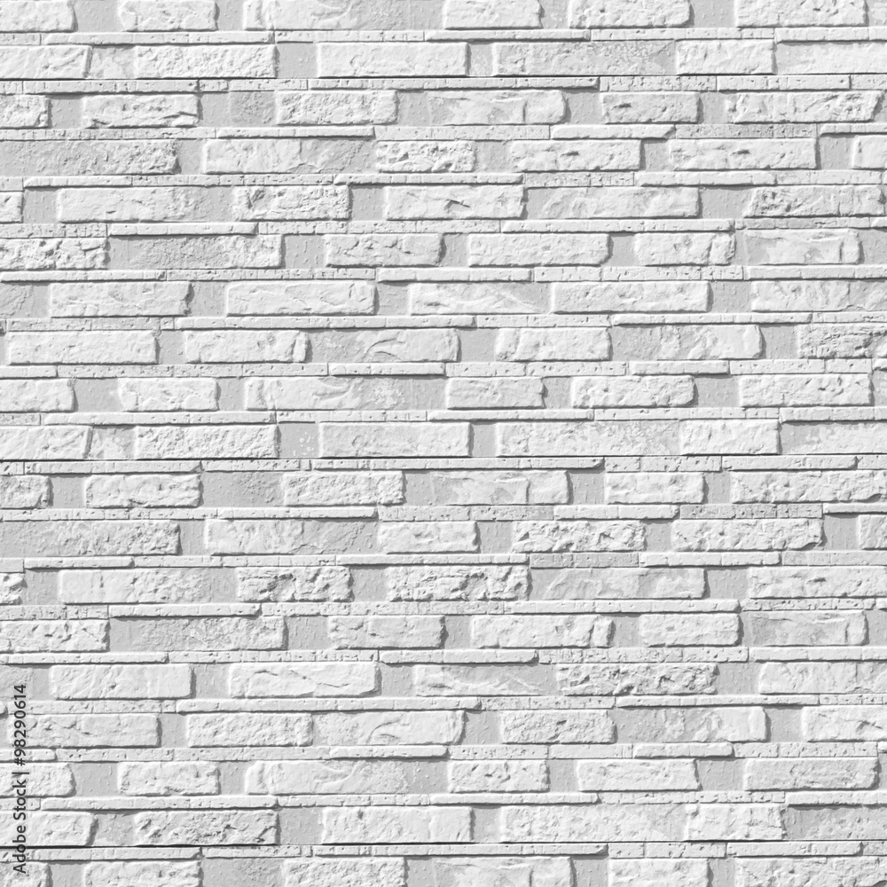 Fototapeta premium White modern wall texture and seamless background.
