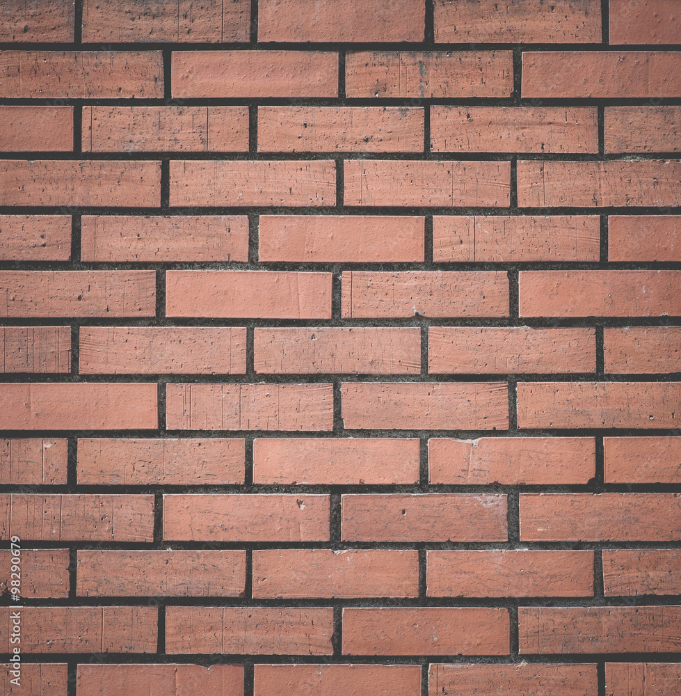 Obraz premium Red brick stone wall seamless background and texture