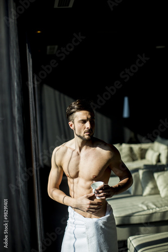 Young man in the room at morning © BGStock72