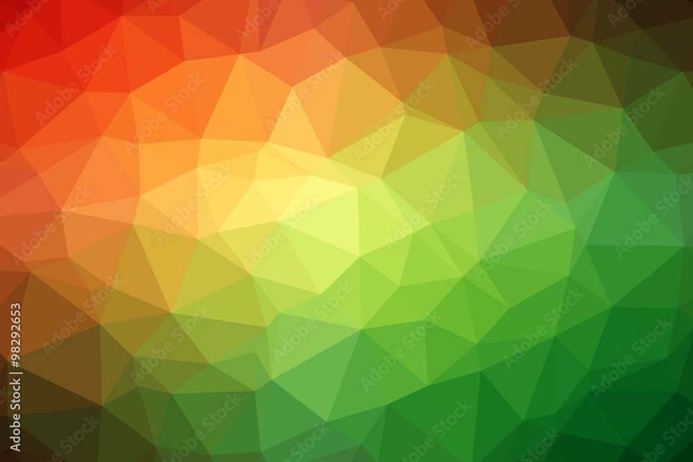 colorful abstract background of triangles low poly