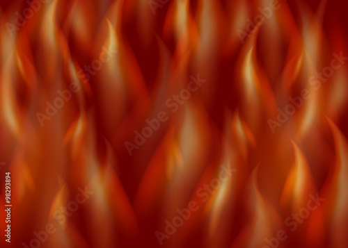 Fire vector background.
