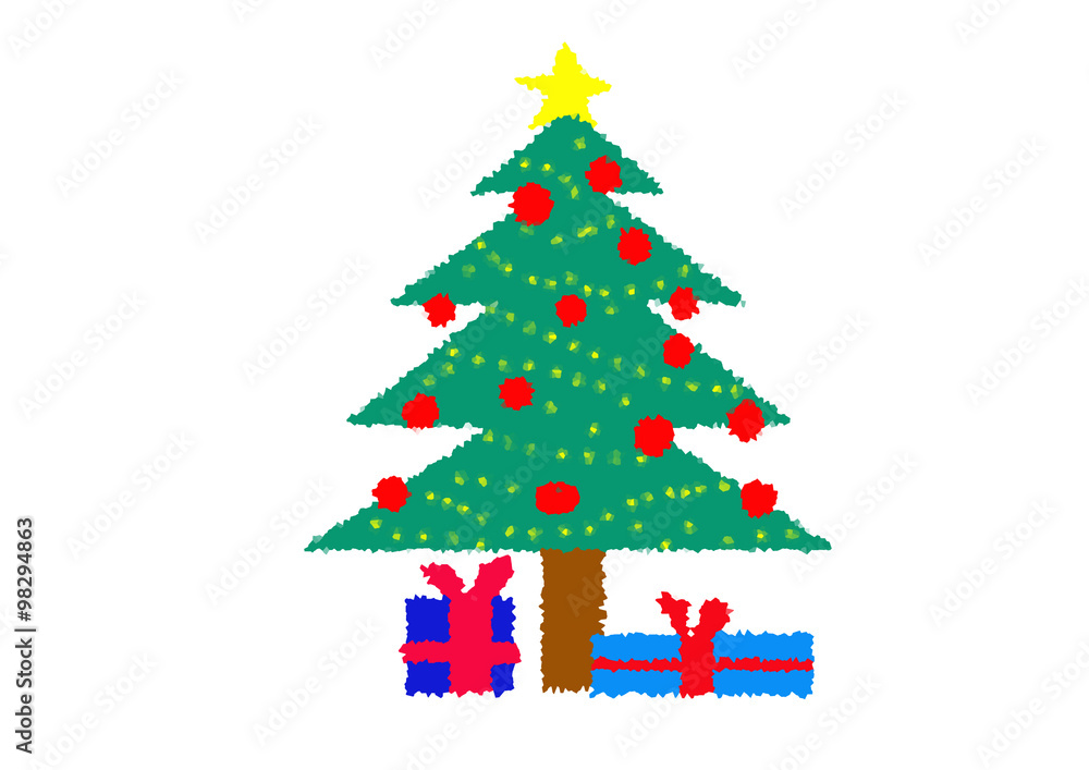 Fototapeta premium Árbol de navidad