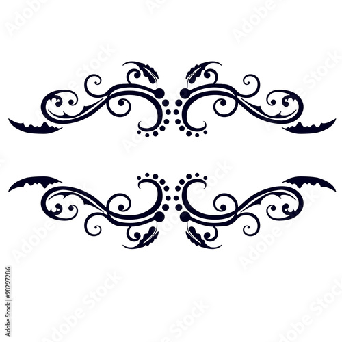 Vector vintage frame.