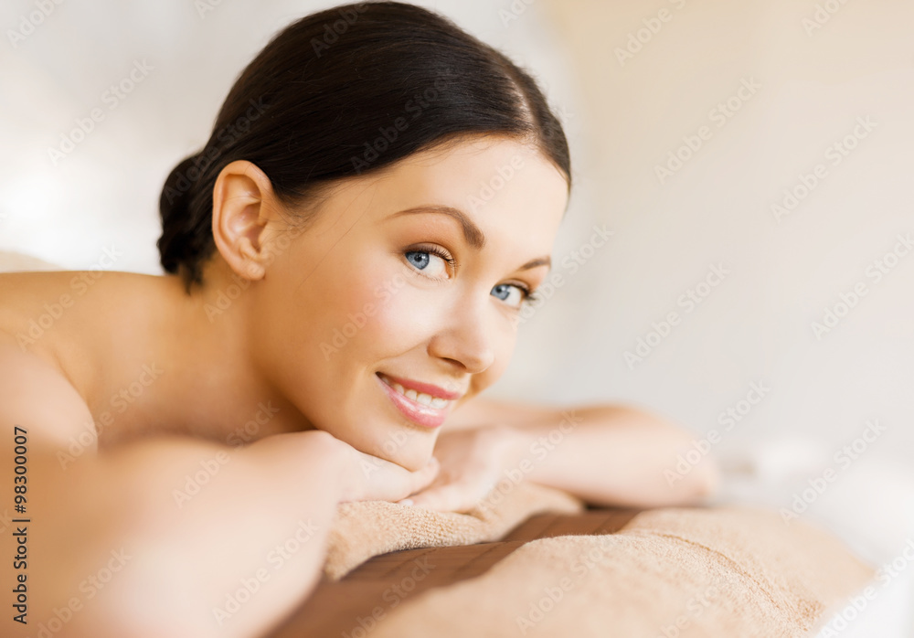 woman in spa woman in spa
