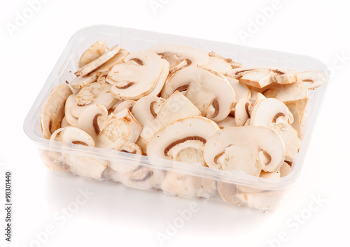 sliced mushrooms