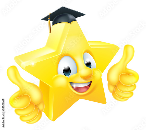 Star Graduation Emoji Emoti...