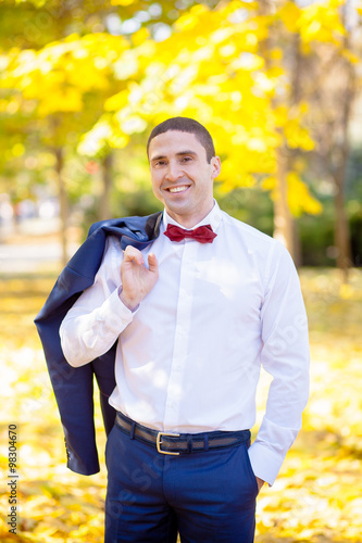 man in a stylish suit