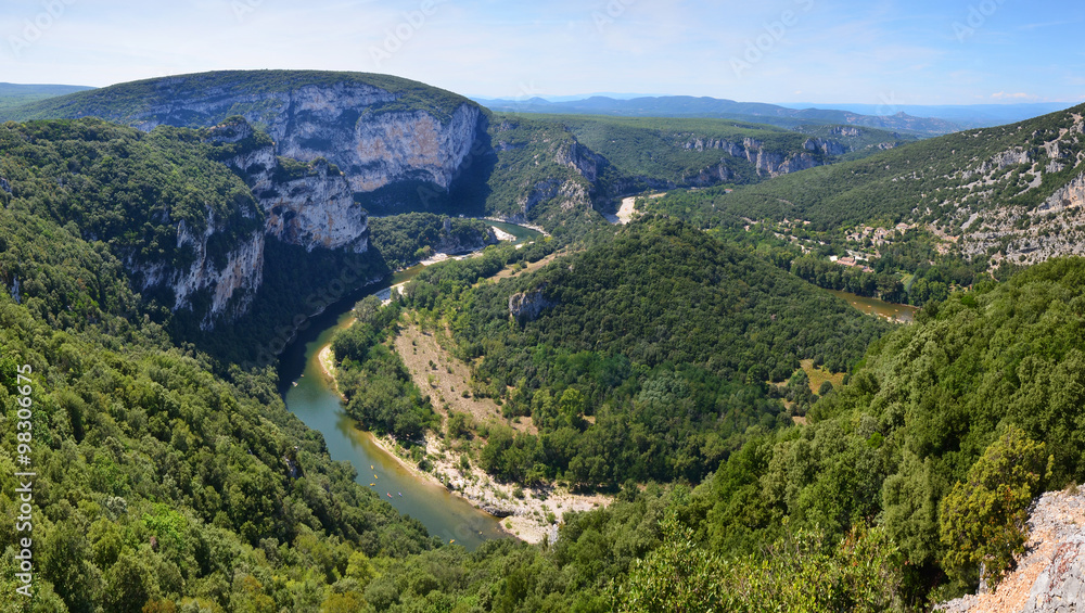 Gorges de l’Ardèche Panorama