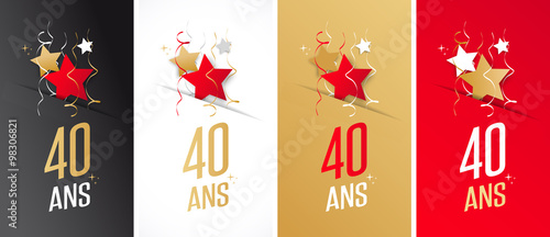 Anniversaire / 40 ans