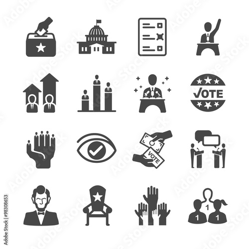 Democracy and Political icons