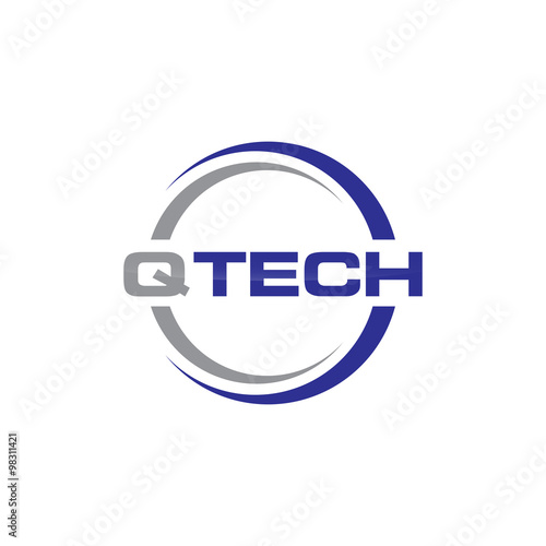 Alphabet Tech Circle Logo q