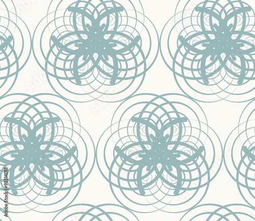 Seamless pattern of rounds for background 