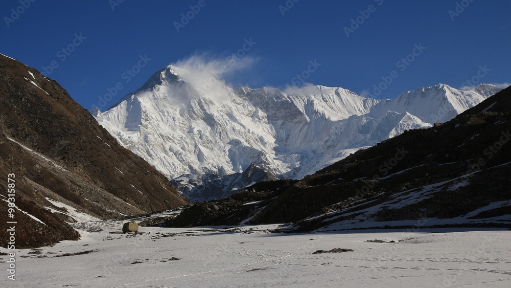 Sixth highest mountain in the world Cho Oyu, Nepal