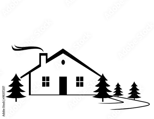 CHALET ET PAYSAGE