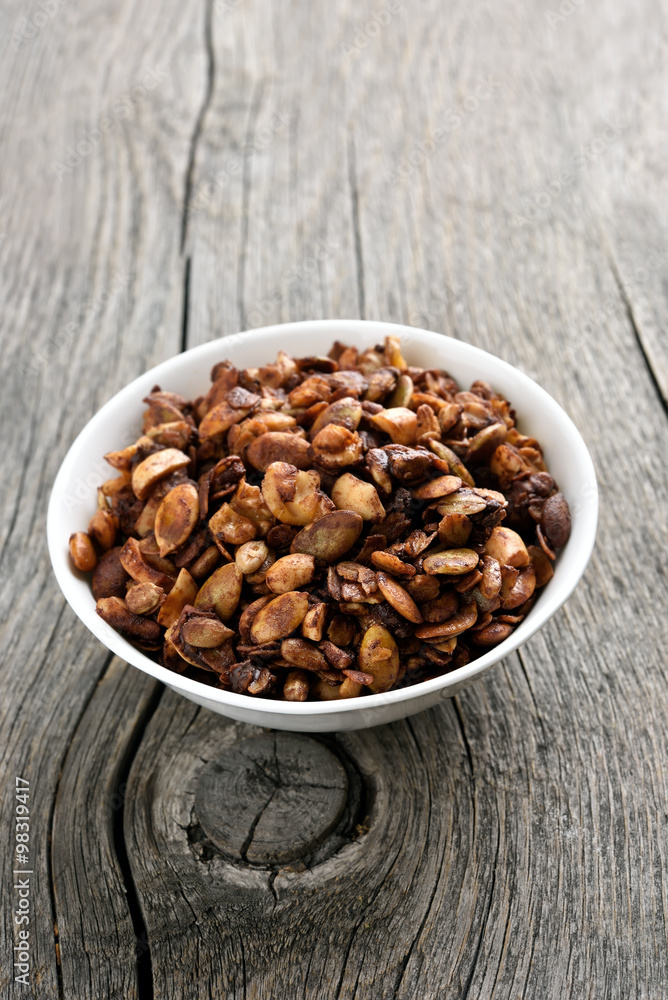 Muesli in bowl Muesli in bowl