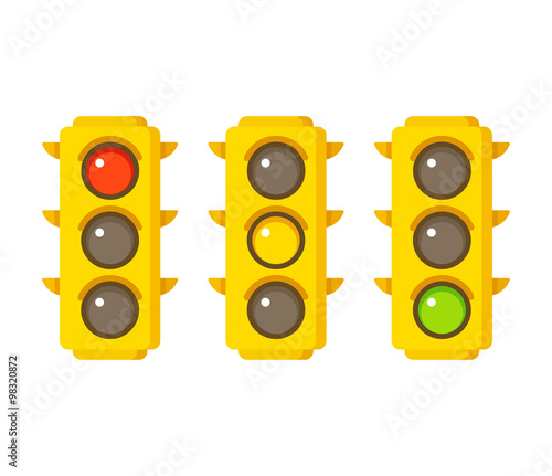 Traffic light icons