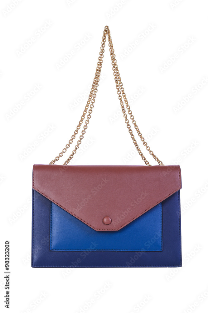 Women's handbag on a white background Women's handbag on a white background