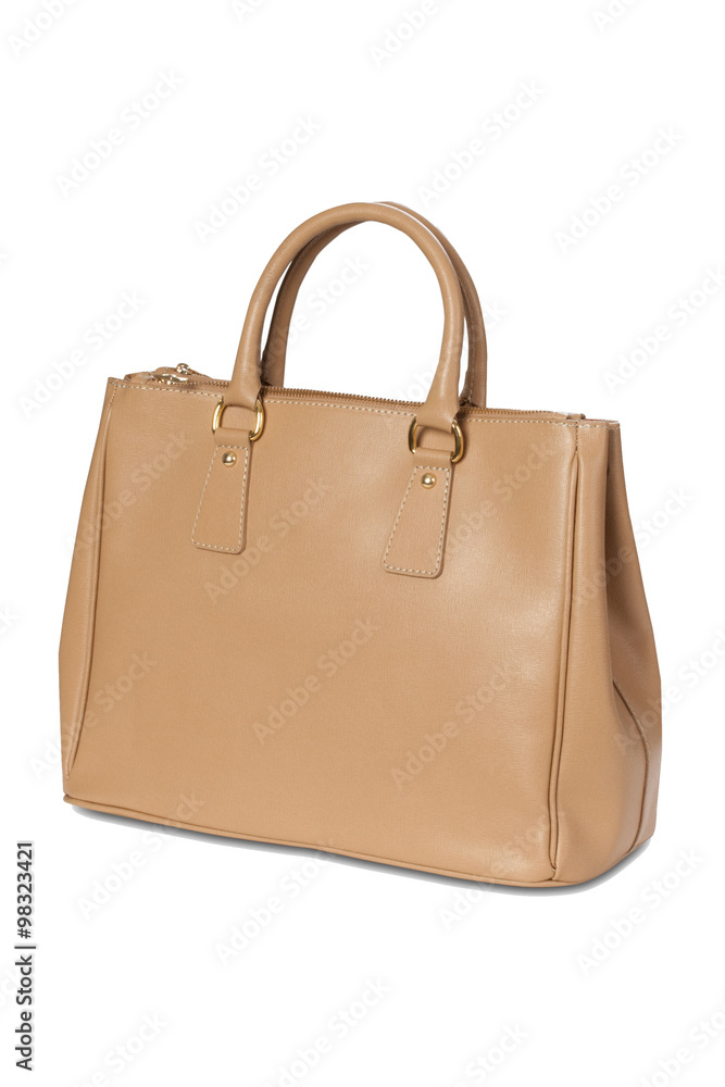 Women's handbag on a white background Women's handbag on a white background
