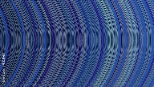 curve ribbon pattern blue