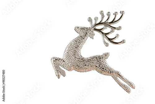 Reindeer ornament with clipping path © dk_patt