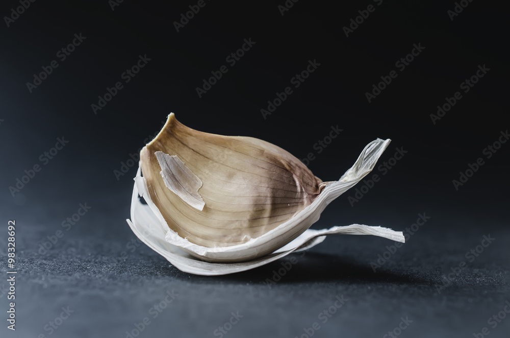 Naklejka premium artistic photo garlic