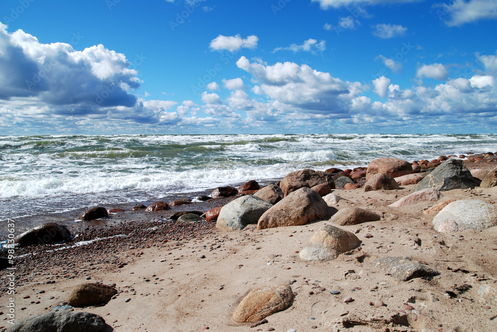 Ostseeküste an der Kurischen Nehrung, Litauen Ostseeküste an der Kurischen Nehrung, Litauen
