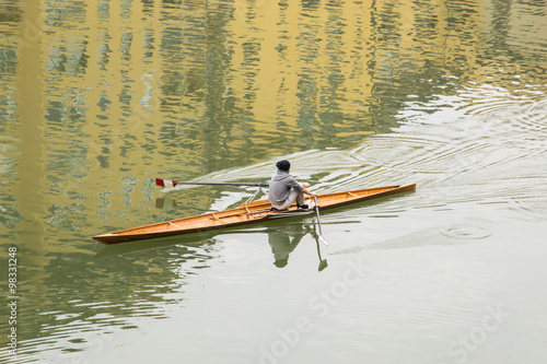 Canottaggio sull’Arno 
