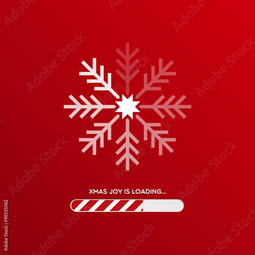 Christmas joy is loading