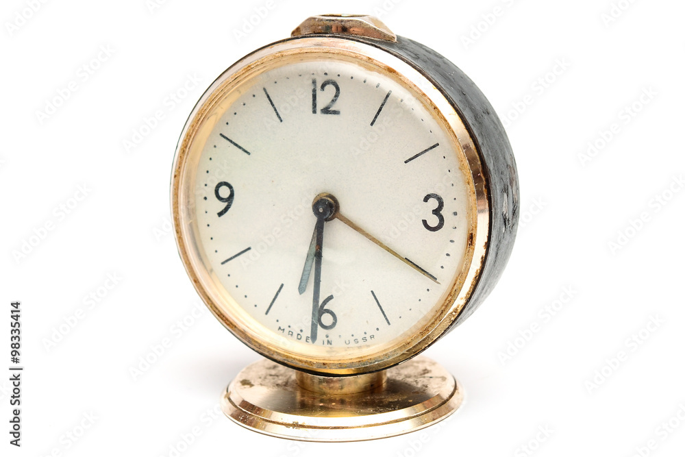 Old desktop alarm clock Old desktop alarm clock