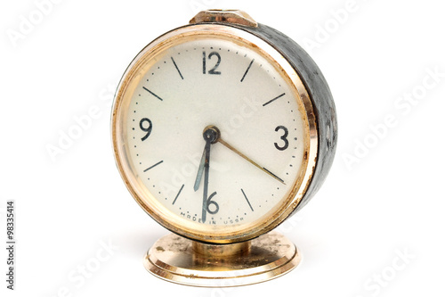 Old desktop alarm clock