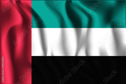Free Download Flag of United Arab Emirates. Rectangular Shape Icon - GFXLoad