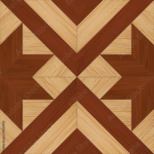 Seamless parquet texture