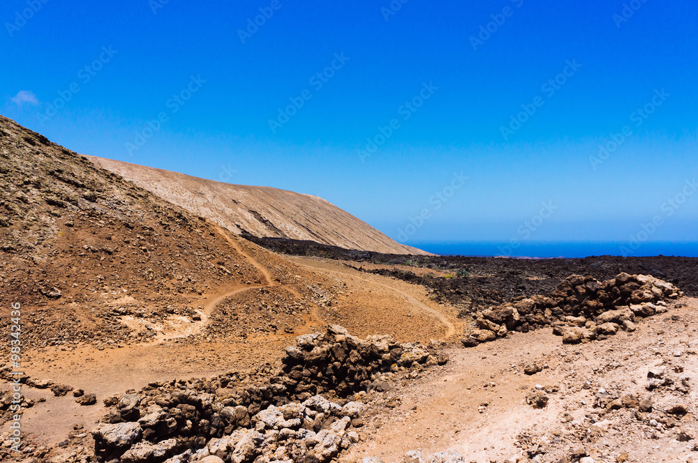 Lanzarote, volcanic island